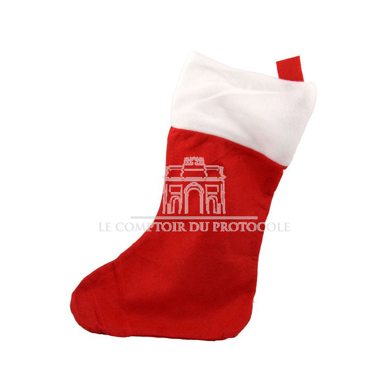 botte pere noel decoration