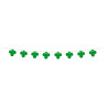 lot de 6 GUIRLANDES trèfle ST PATRICK 4m fanions 20 cm