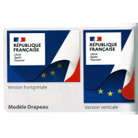 Plaque REPUBLIQUE DRAPEAU en plexiglass