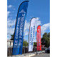 VOILE PUBLICITAIRE XL 80X400CM