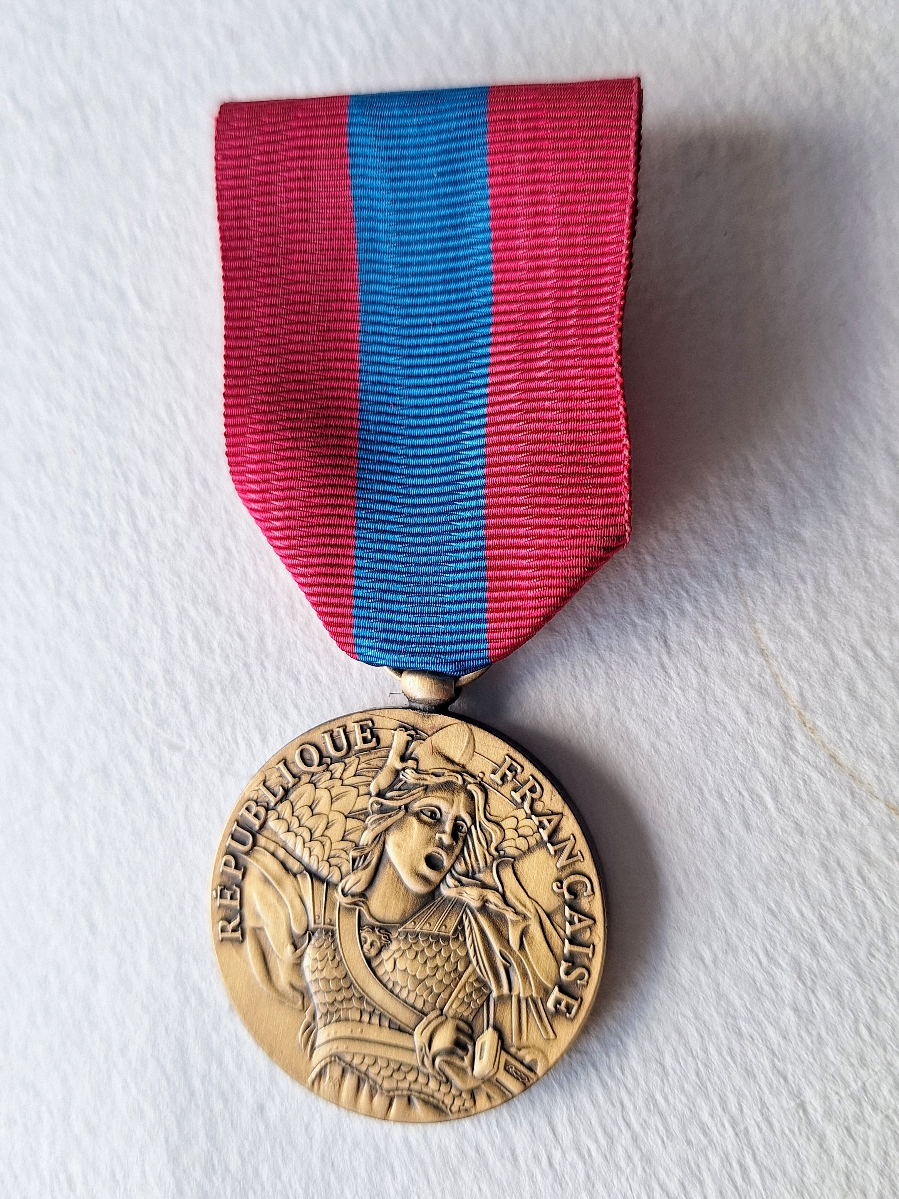 Médaille Défense Nationale – Armée Nation (France), Argent