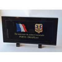 PLAQUE FUNERAIRE DES PORTE DRAPEAUX