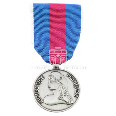 MÉDAILLE DES RÉSERVISTES RDVSI Argent