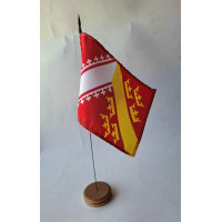 MINI DRAPEAU DE TABLE 10X14CM Alsace