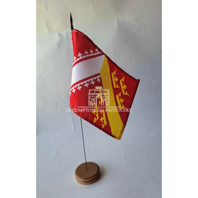 MINI DRAPEAU DE TABLE 10X14CM Alsace