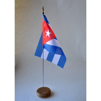 MINI DRAPEAU CUBA 10X14CM
