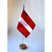 MINI DRAPEAU DE TABLE 10X14CM Lettonie