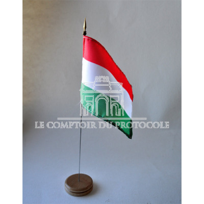MINI DRAPEAU DE TABLE 10X14CM Hongrie
