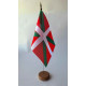 MINI DRAPEAU DE TABLE 10X14CM Pays Basque 