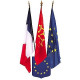 ECUSSON PVC PORTE DRAPEAUX - EUROPE