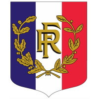 ECUSSON TRICOLORE 40X50CM chassis bois