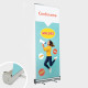 ROLLUP personnalisé - 80x200cm