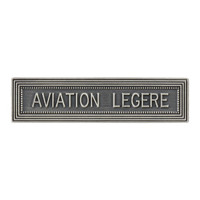 AGRAFE AVIATION LEGERE pour medaille pendante