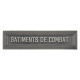AGRAFE BATIMENT DE COMBAT pour medaille pendante