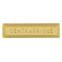 AGRAFE CENTRE AFRIQUE pour medaille pendante