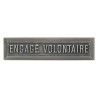 AGRAFE ENGAGE VOLONTAIRE pour médaille pendante