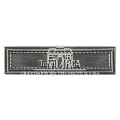 AGRAFE EUFOR TCHAD RCA pour médaille pendante