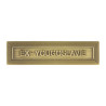 AGRAFE EX-YOUGOSLAVIE BRONZE