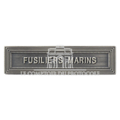 AGRAFE FUSILIERS MARINS pour médaille pendante