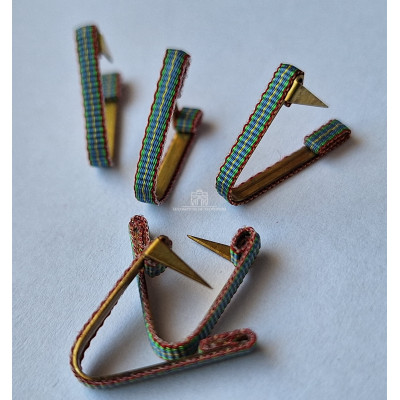 ruban boutonnière TOURISME OR - lot de 5