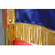 FRANGE BOUILLON OR A COUDRE SUR DRAPEAU