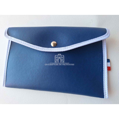 pochette étui pour ciseaux ou echarpe de maire