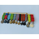 BARRETTE PORTE MEDAILLES reductions ou miniatures