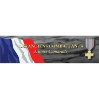 PLAQUE COLOMBARIUM ANC. COMBATTANTS