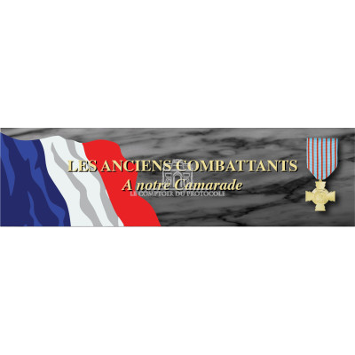 PLAQUE COLOMBARIUM ANC. COMBATTANTS