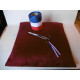 COUSSIN DE CEREMONIE BORDEAUX 40x40cm