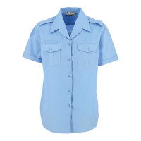 chemisette femme bleue ciel