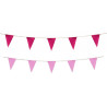 GUIRLANDES OCTOBRE ROSE 32x45cm - 10m - 12 ex