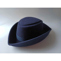 Tricorne bleu marine ou noir pour dame