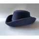 Tricorne bleu marine ou noir pour dame