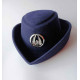 Tricorne bleu marine ou noir pour dame