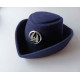 Tricorne bleu marine ou noir pour dame
