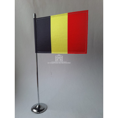 drapeau de table prestige BELGIQUE