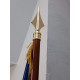 DRAPEAU PRESTIGE FRANCE socle laiton