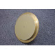 DRAPEAU SATIN EUROPE socle laiton
