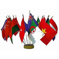 MINI DRAPEAU PAYS DU MONDE 10x15cm