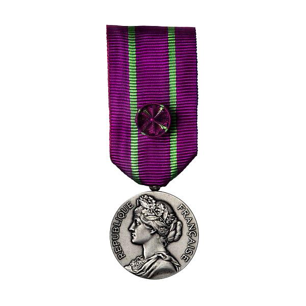 Médaille des services judiciaires argent