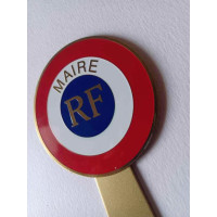 COCARDE MAIRE support aimanté