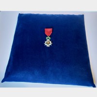 COUSSIN DE CEREMONIE POLICE NATIONALE  40x40cm
