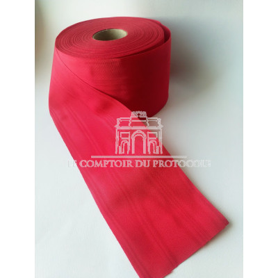 RUBAN ROUGE POUR INAUGURATION