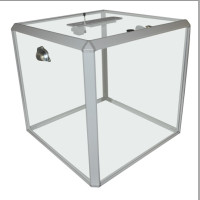 URNE ELECTORALE AVEC COMPTEUR - 1600 BULLETINS