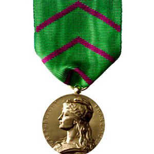 Médaille honneur pénitentiaire bronze