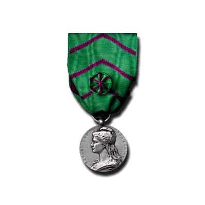 HONNEUR PENITENTIAIRE ARGENT Bronze argente