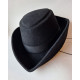 Tricorne noir pour dame