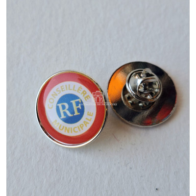 INSIGNE CONSEILLERE MUNICIPALE 22mm