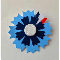 INSIGNE DU BLEUET - papier tricolore